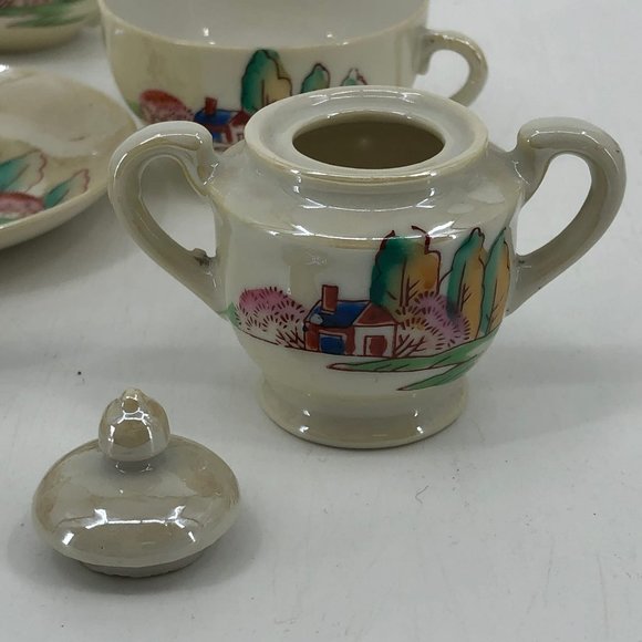 Classic Cream Vintage Tea Set | Made in Japan - Picture 11 of 12